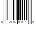 Barcode Image for UPC code 029902000079