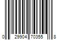 Barcode Image for UPC code 029904703558