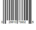 Barcode Image for UPC code 029910738025