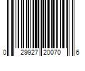 Barcode Image for UPC code 029927200706