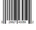 Barcode Image for UPC code 029927430592