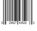 Barcode Image for UPC code 029927435283