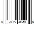 Barcode Image for UPC code 029927445138