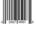 Barcode Image for UPC code 029927459975