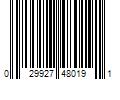 Barcode Image for UPC code 029927480191