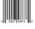 Barcode Image for UPC code 029927486780