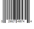 Barcode Image for UPC code 029927495744