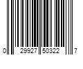 Barcode Image for UPC code 029927503227