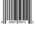 Barcode Image for UPC code 029927505122