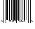 Barcode Image for UPC code 029927509489