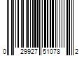 Barcode Image for UPC code 029927510782