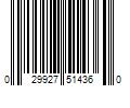 Barcode Image for UPC code 029927514360