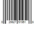 Barcode Image for UPC code 029927519518