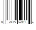 Barcode Image for UPC code 029927523614