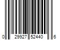 Barcode Image for UPC code 029927524406