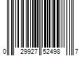 Barcode Image for UPC code 029927524987