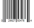 Barcode Image for UPC code 029927534764