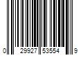 Barcode Image for UPC code 029927535549