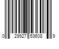 Barcode Image for UPC code 029927536089