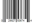 Barcode Image for UPC code 029927536744