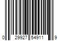 Barcode Image for UPC code 029927549119