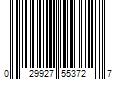 Barcode Image for UPC code 029927553727