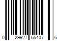 Barcode Image for UPC code 029927554076