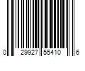 Barcode Image for UPC code 029927554106