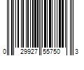 Barcode Image for UPC code 029927557503