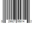 Barcode Image for UPC code 029927558142