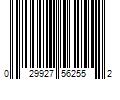 Barcode Image for UPC code 029927562552