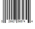 Barcode Image for UPC code 029927565744