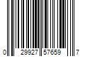 Barcode Image for UPC code 029927576597