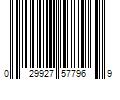 Barcode Image for UPC code 029927577969