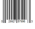 Barcode Image for UPC code 029927579963