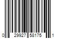 Barcode Image for UPC code 029927581751