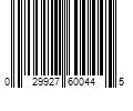 Barcode Image for UPC code 029927600445