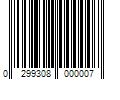 Barcode Image for UPC code 0299308000007