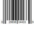 Barcode Image for UPC code 029936044339