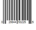 Barcode Image for UPC code 029944532255