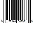 Barcode Image for UPC code 029944548980