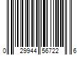 Barcode Image for UPC code 029944567226