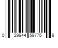 Barcode Image for UPC code 029944597759