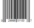 Barcode Image for UPC code 029956011007