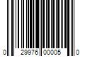 Barcode Image for UPC code 029976000050