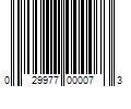 Barcode Image for UPC code 029977000073