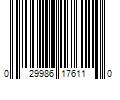 Barcode Image for UPC code 029986176110