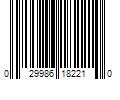 Barcode Image for UPC code 029986182210