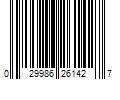 Barcode Image for UPC code 029986261427