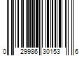 Barcode Image for UPC code 029986301536